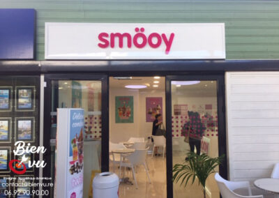 Enseigne lumineuse caisson