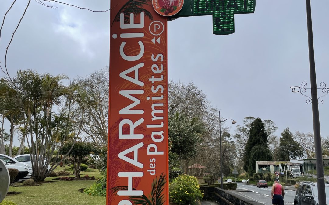 Totem de pharmacie